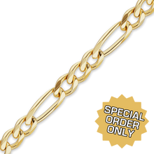 Load image into Gallery viewer, Special Order Only: Bulk / Spooled Classic Figaro Chain in Gold