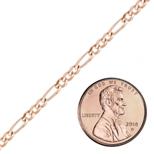 Load image into Gallery viewer, Special Order Only: Bulk / Spooled Classic Figaro Chain in Gold