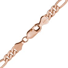 Load image into Gallery viewer, Finished Classic Figaro Anklet in 14K Rose Gold-Filled