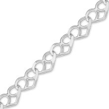 Load image into Gallery viewer, Bulk / Spooled Fancy Heart Chain in Sterling Silver (2.00 mm - 2.50 mm)