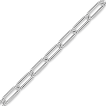 Load image into Gallery viewer, Bulk / Spooled Flat Textured Cable Chain in Sterling Silver (1.60 mm - 3.10 mm)