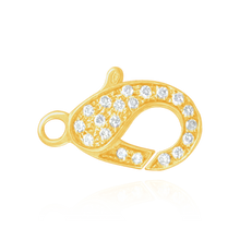 Load image into Gallery viewer, ITI NYC Lobster Locks With Diamonds (11.6 x 21.3 mm)