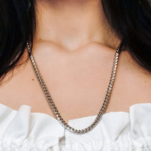 Load image into Gallery viewer, Flatiron Franco Chain Necklace in Sterling Silver