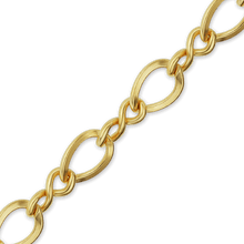 Load image into Gallery viewer, Bulk / Spooled Figure Eight Chain in 14K Gold-Filled (2.30 mm - 5.50 mm)