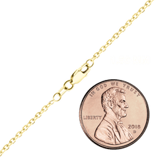 Load image into Gallery viewer, Delancey St. Diamond Cut Cable Bracelet in 14K Yellow Gold