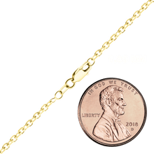 Load image into Gallery viewer, Delancey St. Diamond Cut Cable Bracelet in 14K Yellow Gold