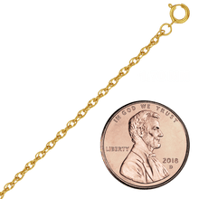 Load image into Gallery viewer, Finished Machine Rope Necklace in 14K Gold-Filled
