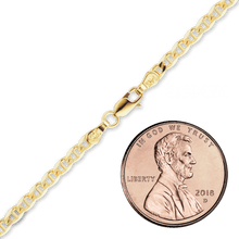 Load image into Gallery viewer, Madison Ave. Mariner Anklet in 14K Yellow Gold