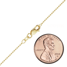 Load image into Gallery viewer, Broadway Bead Necklace in 14K Yellow Gold
