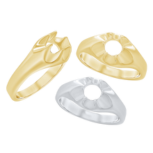 Load image into Gallery viewer, Belcher Ring in Sterling Silver