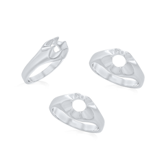 Load image into Gallery viewer, Belcher Ring in Sterling Silver