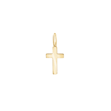 Load image into Gallery viewer, 14K Gold Small Cross (11 x 5 mm)