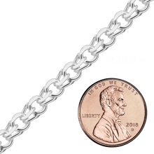 Load image into Gallery viewer, Bulk / Spooled Garibaldi Chain in Sterling Silver (4.40 mm - 7.90 mm)