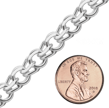 Load image into Gallery viewer, Bulk / Spooled Garibaldi Chain in Sterling Silver (4.40 mm - 7.90 mm)