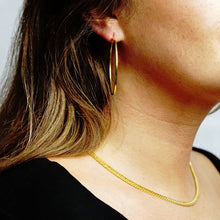 Load image into Gallery viewer, The Mercer Hoop in Gold Filled