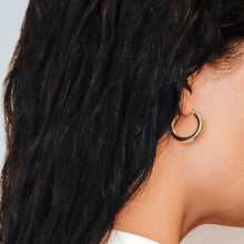 Load image into Gallery viewer, The Ninth Ave Hoop in 14K Yellow Gold