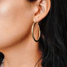 Load image into Gallery viewer, The Ninth Ave Hoop in Sterling Silver