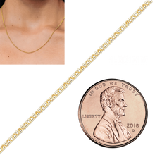 Load image into Gallery viewer, Special Order Only: Bulk / Spooled Round Semi-Solid Rolo Chain in Gold