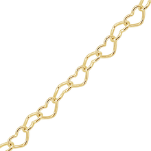 Load image into Gallery viewer, Bulk / Spooled Classic Heart Chain in 14K Gold-Filled (2.80 mm - 3.50 mm)