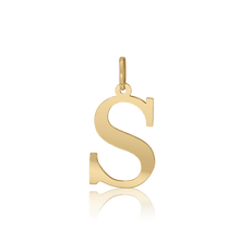 Load image into Gallery viewer, ITI NYC Old Standard in 14K Gold (17-25mm) (100% Polished with Bail)