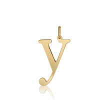 Load image into Gallery viewer, ITI NYC Old Standard in 14K Gold (17-25mm) (100% Polished with Bail)