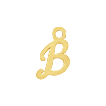 Load image into Gallery viewer, Script Initials with 1 Jump Ring (7 mm)
