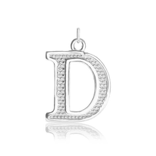 Load image into Gallery viewer, ITI NYC Pro Caption Bold with Beaded Design in Sterling Silver (15mm) (100% Polished with Bail)