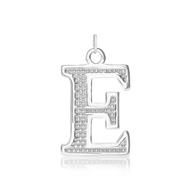 Load image into Gallery viewer, ITI NYC Pro Caption Bold with Beaded Design in Sterling Silver (15mm) (100% Polished with Bail)