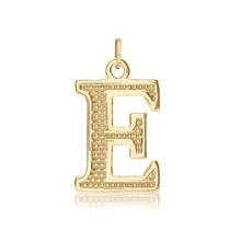 Load image into Gallery viewer, ITI NYC Pro Caption Bold with Beaded Design in Sterling Silver (15mm) (100% Polished with Bail)