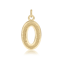 Load image into Gallery viewer, ITI NYC Pro Caption Bold with Beaded Design in 14K Gold (15mm) (100% Polished with Bail)