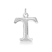 Load image into Gallery viewer, ITI NYC Pro Caption Bold with Beaded Design in Sterling Silver (15mm) (100% Polished with Bail)