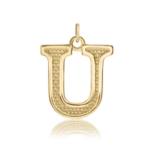 Load image into Gallery viewer, ITI NYC Pro Caption Bold with Beaded Design in Sterling Silver (15mm) (100% Polished with Bail)