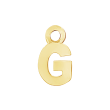 Load image into Gallery viewer, Block Initials with 1 Jump Ring (11 mm)