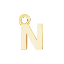 Load image into Gallery viewer, Block Initials with 1 Jump Ring (11 mm)