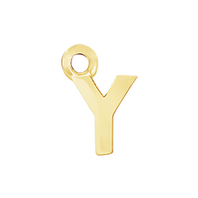 Load image into Gallery viewer, Block Initials with 1 Jump Ring (11 mm)