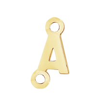 Load image into Gallery viewer, Block Initials with 2 Jump Rings (11 mm)