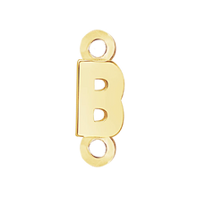 Load image into Gallery viewer, Block Initials with 2 Jump Rings (11 mm)