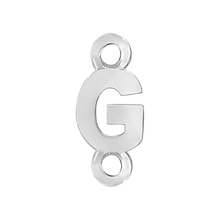 Load image into Gallery viewer, Block Initials with 2 Jump Rings (11 mm)
