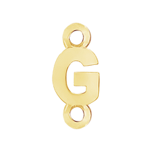 Load image into Gallery viewer, Block Initials with 2 Jump Rings (11 mm)