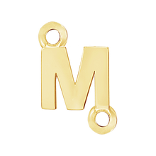 Load image into Gallery viewer, Block Initials with 2 Jump Rings (11 mm)