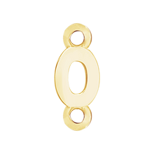Load image into Gallery viewer, Block Initials with 2 Jump Rings (11 mm)