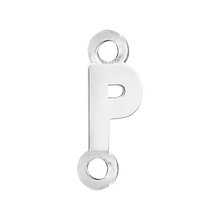 Load image into Gallery viewer, Block Initials with 2 Jump Rings (11 mm)