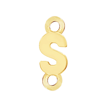 Load image into Gallery viewer, Block Initials with 2 Jump Rings (11 mm)