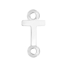 Load image into Gallery viewer, Block Initials with 2 Jump Rings (11 mm)