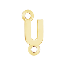 Load image into Gallery viewer, Block Initials with 2 Jump Rings (11 mm)