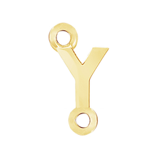 Load image into Gallery viewer, Block Initials with 2 Jump Rings (11 mm)