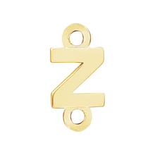 Load image into Gallery viewer, Block Initials with 2 Jump Rings (11 mm)