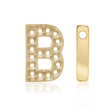 Load image into Gallery viewer, ITI NYC Campton Extra Bold Slider in 14K Gold (12.5mm) (100% Polished)