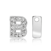 Load image into Gallery viewer, ITI NYC Campton Extra Bold Slider in Sterling Silver (Hole:1mm) (6mm) (100% Polished)