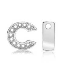 Load image into Gallery viewer, ITI NYC Campton Extra Bold Slider (Hole:1mm) (6mm) (Semi-Polished)